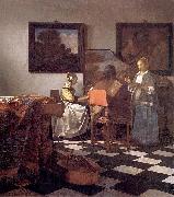 Johannes Vermeer, The concert.